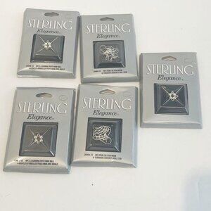 Sterling Elegance Sterling Silver Jewelry Making Supplies 5 Packs Earring Posts